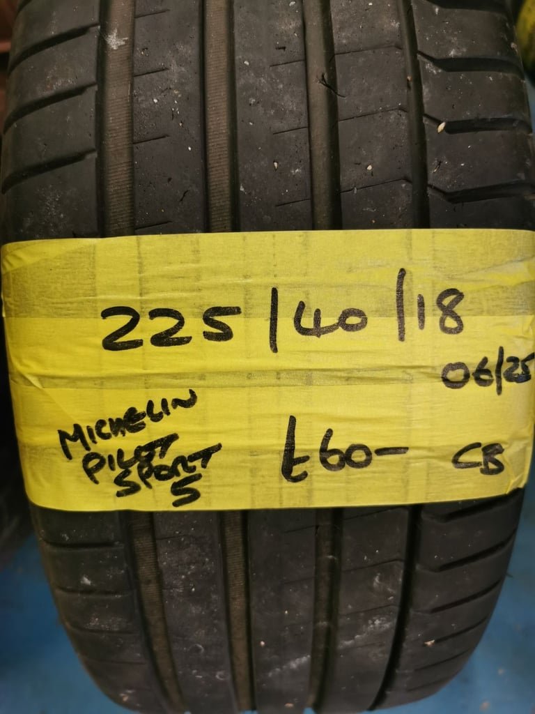 225 / 40 / 18 MICHELIN PILOT SPORT 5 TYRE - FITTING AVAILABLE