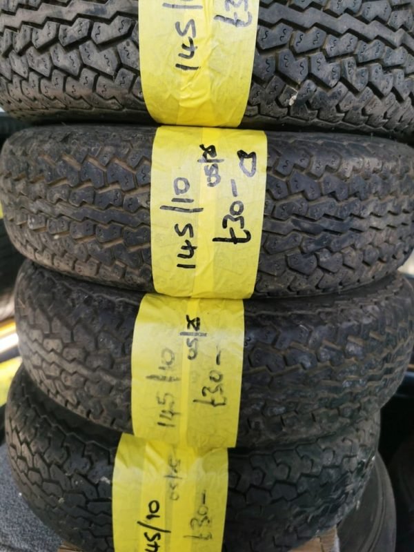 145 10 TYRES - FOUR AVAILABLE - Image 1
