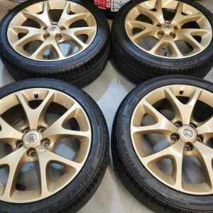 18" GENUINE VAUXHALL VXR ALLOY WHEELS / TYRES - 5 X 110 FITMENT