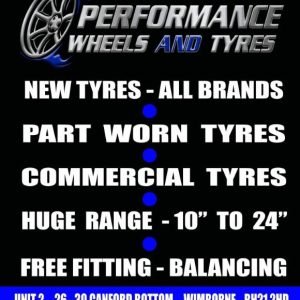 NEW AND PART WORN TYRES - FERNDOWN