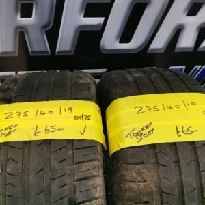 275 / 40 / 19 TOMKET SPORT TYRES - TWO AVAILABLE