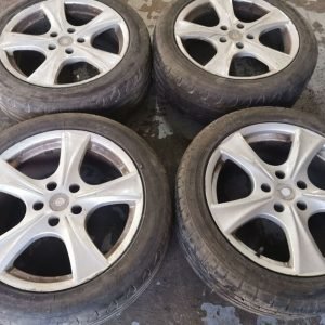 18" CALIBRE TREK ALLOY WHEELS / TYRS - 5 X 118 FITMENT - VUXHALL VIVARO / RENAULT TRAFIC