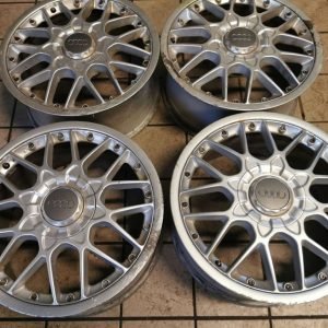 18" GENUINE BBS RS2 ALLOY WHEELS - AUDI