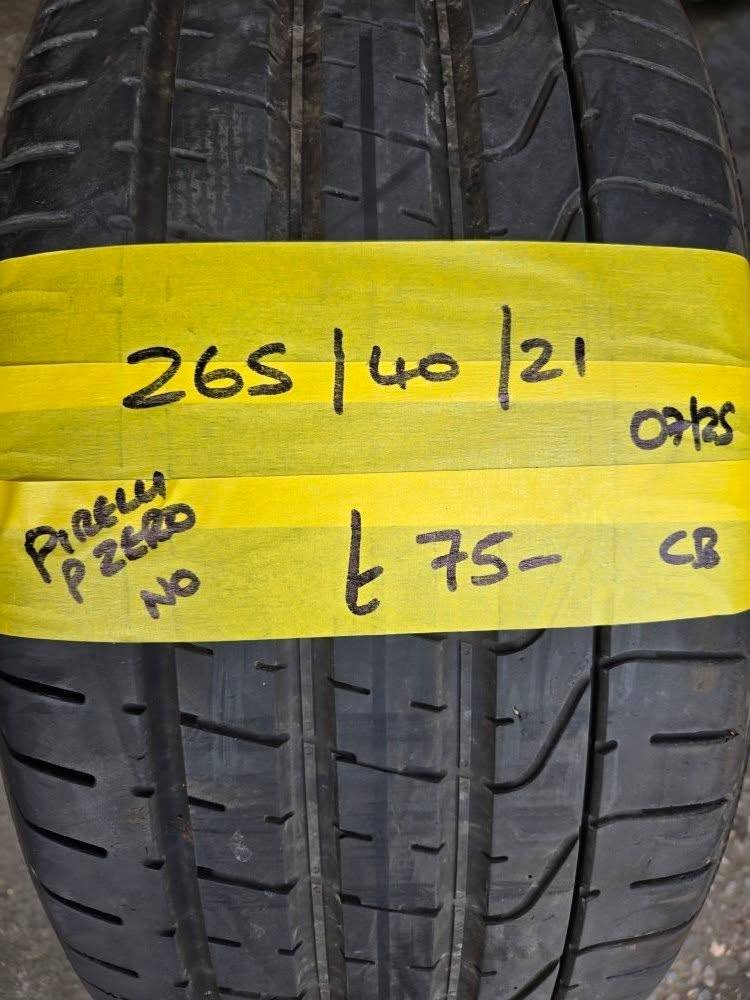 265 / 40 / 21 PIRELLI P ZERO NO - PORSCHE FITMENT TYRE - FITTING AVAILABLE