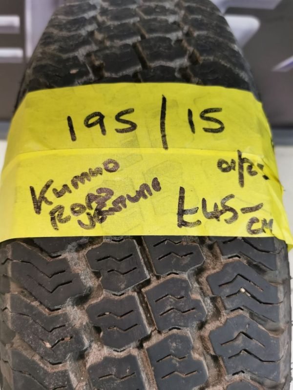 195 / 15 KUMHO ROAD VENTURE TYRE -FITTING AVAILABLE - Image 1