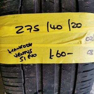 275 / 40 / 20 HANKOOK VENTUS S1 EVO TYRE - FITTING AVAILABLE