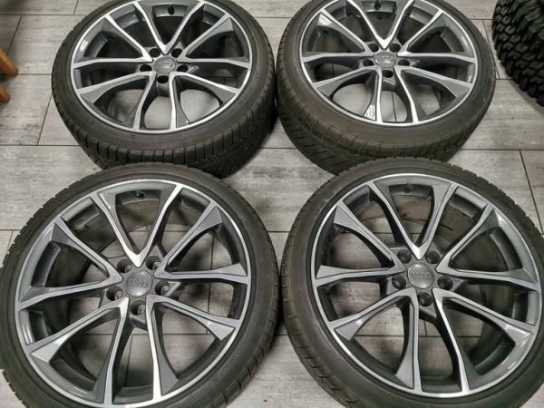 19" GENUINE AUDI S4 ALLOY WHEELS / TYRES - 5 X 112 FITMENT - Image 1