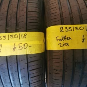 235 / 50 / 18 FALKEN ZIEX 101W TYRES - TWO AVAILABLE