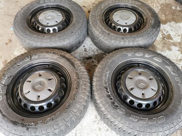 16" GENUINE ORIGINAL MERCEDES SPRINTER SWAMPER WHEELS / TYRES - Image 1