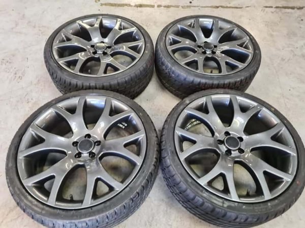 19" TIGER CLAW STYLE ALLOY WHEELS / NEW TYRES - 5 X 100 FITMENT - Image 1