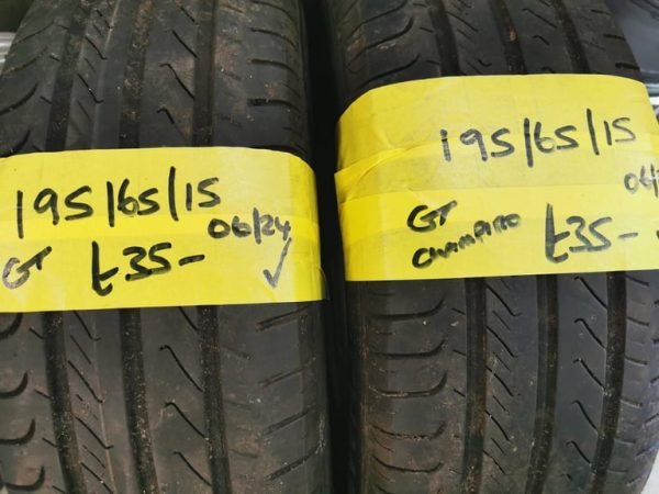 195 / 65 / 15 GT CHAMPIRO TYRES - TWO AVAILABLE - Image 1