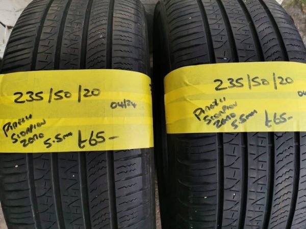 235 / 50 / 20 PIRELLI P ZERO TYRES - TWO AVAILABLE - Image 1