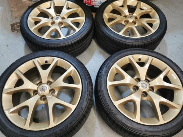 18" GENUINE VAUXHALL VXR ALLOY WHEELS / TYRES - Image 1