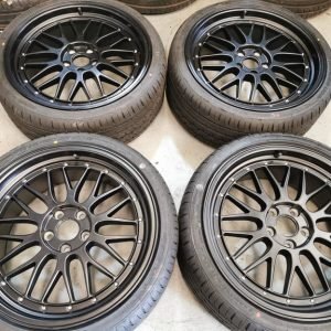 19" BBS LE MANS STYLE ALLOY WHEELS / NEW TYRES - 5 X 112 FITMNET - AUDI / VW