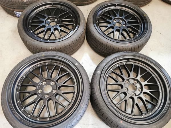 19" BBS LE MANS STYLE ALLOY WHEELS / NEW TYRES - 5 X 112 FITMNET - AUDI / VW - Image 1