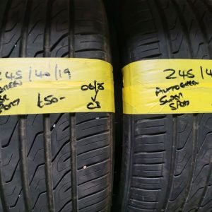 245 / 40 / 19 AUTOGREEN TYRES - TWO AVAILABLE