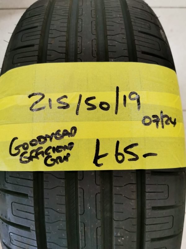 215 / 50 / 19 GOODYEAR EFFICIENT GRIP TYRE - FITTING AVAILABLE - Image 1