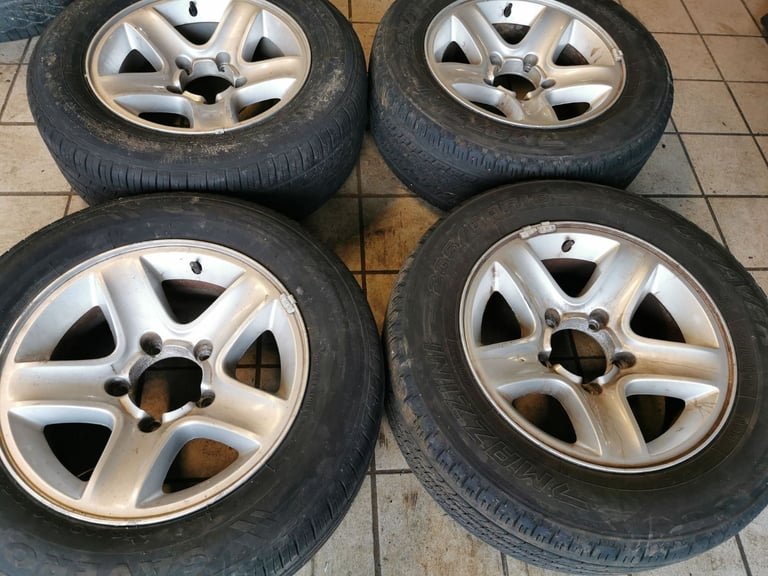 16" SUZUKI GRAND VITARA ALLOY WHEELS / TYRES