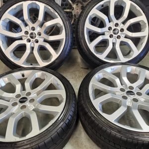 22" GENUINE RANGE ROVER STYLE 5004 ALLOY WHEELS / TYRES