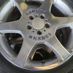 18" GENUINE BRABUS MERCEDES VITO ALLOY WHEELS / NEW TYRES
