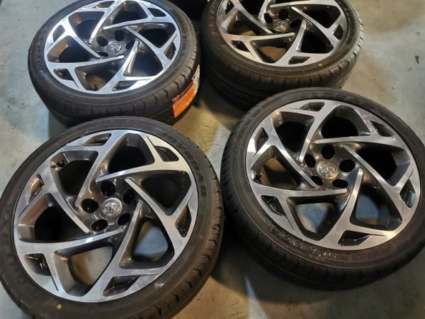 20" GENUINE VAUXHALL VXR ALLOY WHEELS / TYRES - Image 1