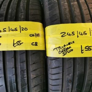 245 / 45 /20 TRIANGLE EFFEX SPORT TYRES - TWO AVAILABLE