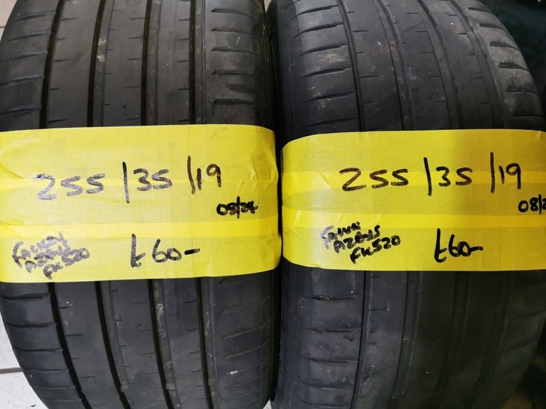image-333.jpeg 255 / 35 / 19 FALEKN AZENIS FK 520 TYRES - TWO AVAILABLE - Image 1