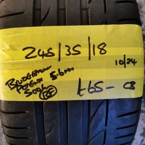 245 / 35 / 18 BRIDGESTONE POTENZA S001 RUN FLAT TYRE - FITTING AVAILABLE