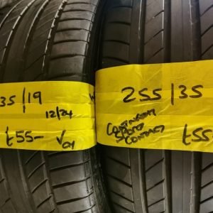 255 / 35 / 19 CONTINENTAL SPORT CONTACT TYRES - TWO AVAILABLE