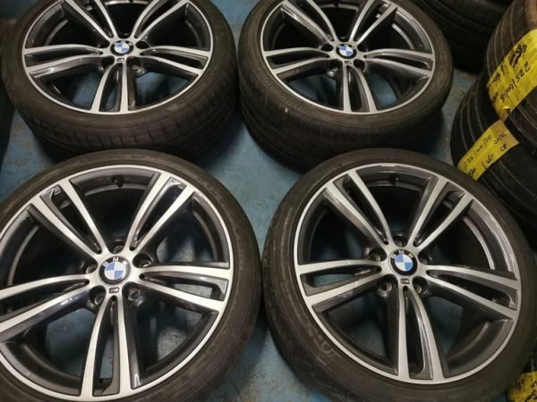 19" GENUINE BMW MOTORPOSRT STYLE 442 M WHEELS/ TYRES - Image 1