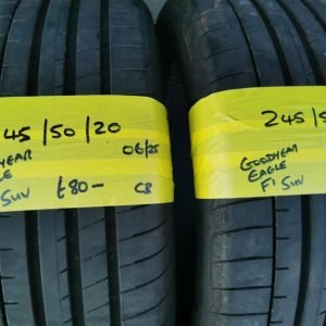 245 / 50 / 20 GOODYEAR EAGLE F1 TYRES TWO AVAILABLE