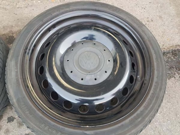 18" PEPPERPOT STEEL WHEELS / TYRES - VOLKSWAGEN T5 - Image 1