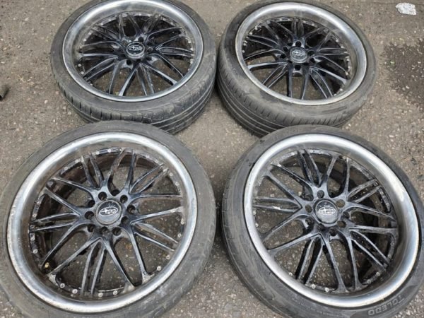 17" SUBARU ALLOY WHEELS / TYRES - 5 X 100 AND 5 X114.3 FITMENT - Image 1
