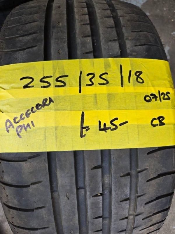 255 / 35 / 18 ACCELERA PHI TYRE - FITTING AVAILABLE - Image 1