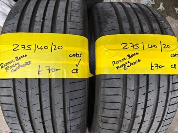 275 / 40 / 20 ROYAL BLACK ROYAL EXPLORER TYRES - TWO AVAILABLE - Image 1