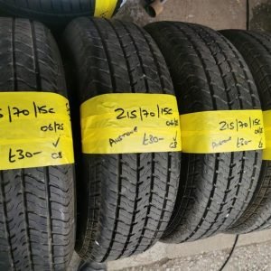 215 / 70 / 15C AUSTONE COMMERCIAL TYRES - FOUR AVAILABLE