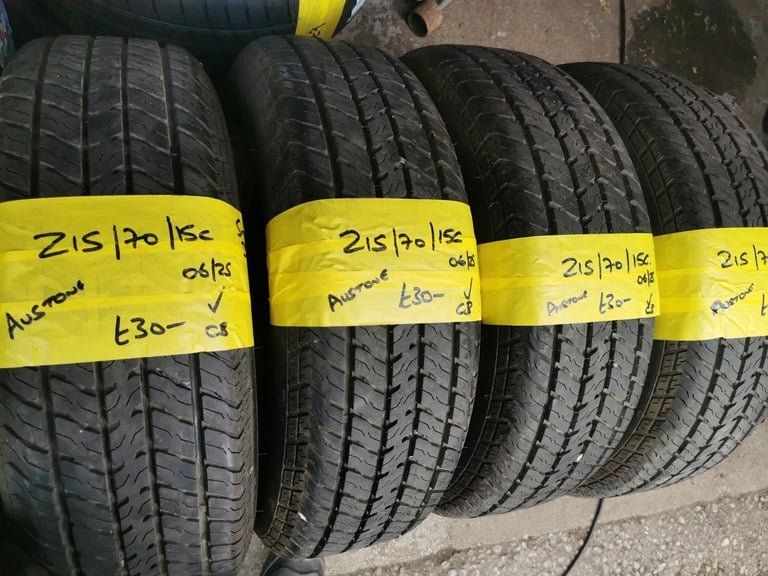 image-434.jpeg 215 / 70 / 15C AUSTONE COMMERCIAL TYRES - FOUR AVAILABLE - Image 1