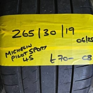 265 / 30 / 19 MICHELIN PILOT SPORT 43 TYRE