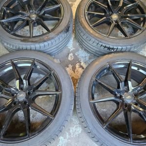 20" GENUINE ALUWERKS ALLOY WHEELS / TYRES VOLKSWAGEN T5 / T6 FITMENT