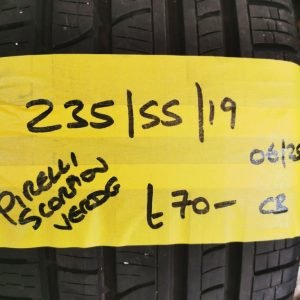 235 / 55 / 19 PIRELLI SCORPION VERDE TYRE - FITTING AVAILABLE