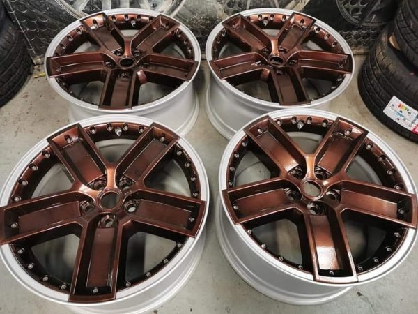 20" GENUINE BORBET SPLIT RIM ALLOY WHEELS 5 X 120 RANGE ROVER / BMW X5 / VOLKSWAGEN FITMENT - Image 1