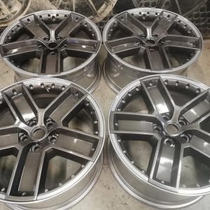 20" GENUINE BORBET SPLIT RIM ALLOY WHEELS 5 X 120 RANGE ROVER / BMW X5 / VOLKSWAGEN FITMENT