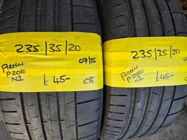 235 / 35 / 20 PIRELLI P ZERO N1 TYRES - TWO AVAILABLE - Image 1
