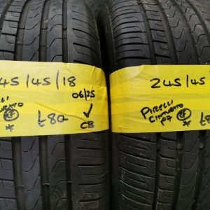 245 / 45 / 18 PIRELLI CINTURATO P7 RUN FLAT TYRES - THREE AVAILABLE
