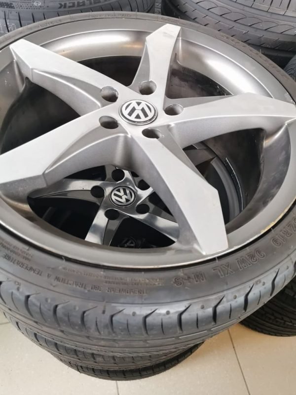 19" AEZ LASCAR ALLOY WHEELS / TYRES 5 X 112 FITMENT - Image 1