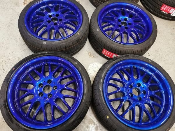 17" BBS STYLE ALLOY WHEELS / NEW TYRES 5 X 100 FITMENT AUDI A1 / VOLKSWAGEN POLO - Image 1