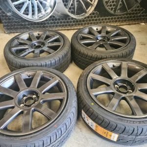 18" GENUINE AUDI TT ALLOY WHEELS / NEW TYRES 5 X 100