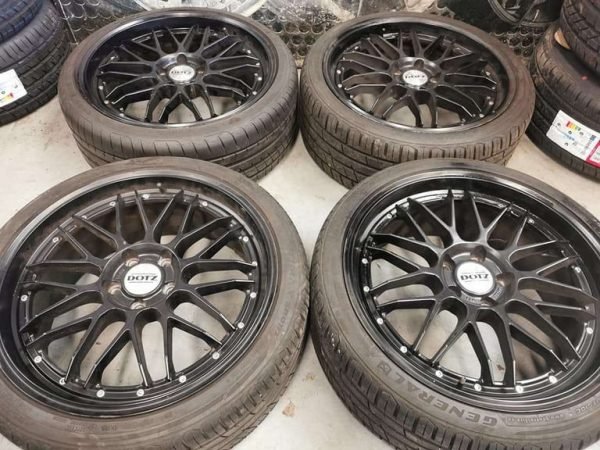 19" DOTZ RACING REVVO ALLOY WHEELS / TYRES - Image 1