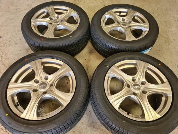 17" DBV MALAYA ALLOY WHEELS / NEW TYRES - VOLKSWAGEN T5 - Image 1