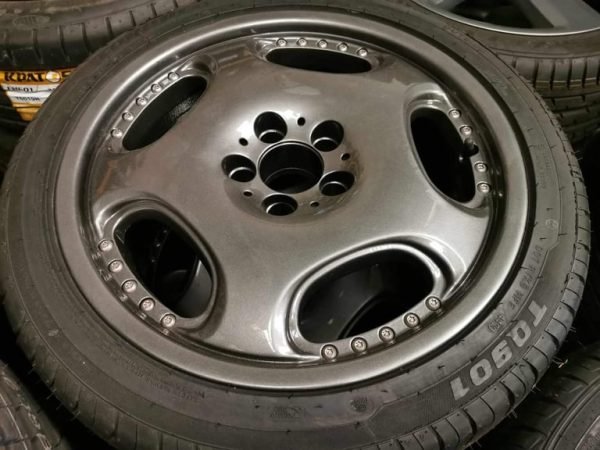 18" MERCEDES SPLIT RIM STYLE ALLOY WHEELS / NEW TYRES - Image 1